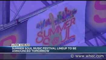 Summer Soul Music Festival lineup to be announced Monday