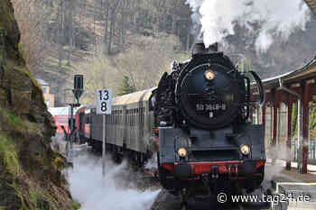 Von Chemnitz ins Erzgebirge: Ausflug mit viel Dampf - TAG24