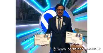 Prefeito Rosenvaldo Júnior, de Imbituba, recebe dois selos do Sebrae pelo incentivo ao empreendedorismo - Portal AHora