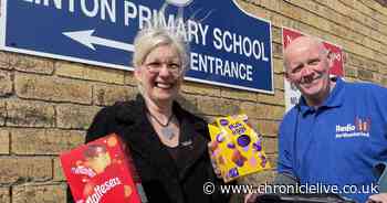 800 Easter eggs given to special schools, food banks, care homes and veterans - Chronicle Live