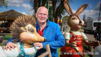 Dresden: Ostern in Dresden: Hase und Igel warten im Fährgarten - Sächsische.de