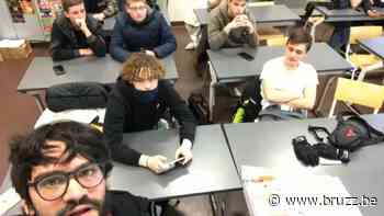 Saïd op bezoek bij COOVI in Anderlecht - BRUZZ