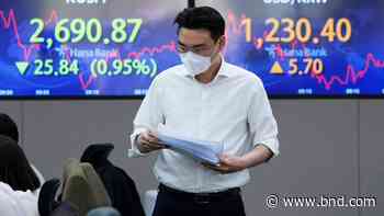 Asian shares sink as China says 1Q growth at 4.8% - Belleville News-Democrat