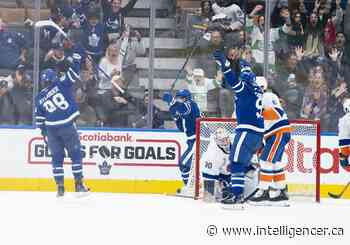 Without Matthews, Maple Leafs beat Islanders to set franchise records for wins, points - Belleville Intelligencer