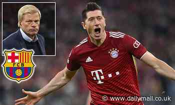 Bayern Munich CEO Oliver Kahn insists Robert Lewandowski will 'definitely' STAY at the club - Daily Mail