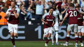 West Ham 1-1 Burnley: Hosts salvage draw after Ashley Westwood horror injury