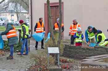 „Saubere Stadt” in Osterburken: Jung und Alt packten fleißig mit an - Osterburken - Nachrichten und Informationen - Fränkische Nachrichten