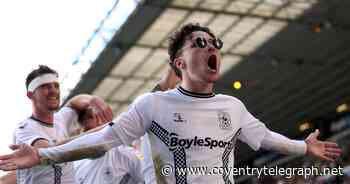 Coventry City's Callum O'Hare sparks shades mania with goal celebration - Coventry Live