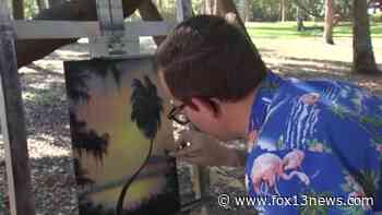 Pinellas County painter taught by 'Florida Highwaymen' artist helps honor legacy - FOX 13 Tampa