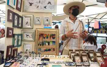 Arte con plumas para cuadros, collares y aretes - El Sol de Cuernavaca