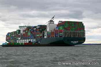 Ever Forward Refloated Near Baltimore - MarineLink