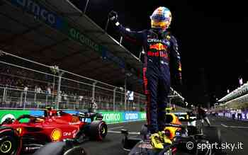 Formula 1, GP Arabia Saudita 2022: Perez in pole, Leclerc 2°, Sainz 3° - Sky Sport