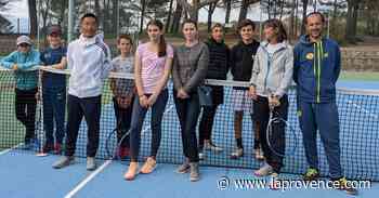 Venelles : le club de tennis apporte son soutien à une jeune réfugiée ukrainienne - La Provence