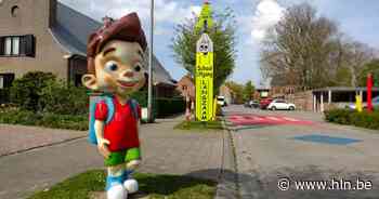 Mascottes Tom en Lilly zorgen voor veilige schoolomgevingen in Ardooie - Het Laatste Nieuws