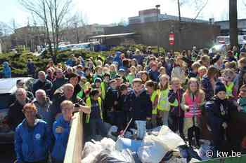 270 vrijwilligers helpen bij grote lenteschoonmaak in Izegem - KW.be