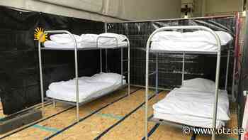 Registrierung von Kriegsflüchtlingen in Eisenberg