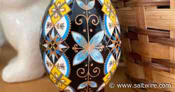 Pictou County woman raffles egg art in support of Ukraine - Saltwire