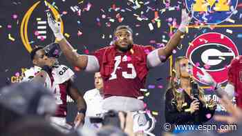 How snake-twirling potential No. 1 pick Evan Neal makes everything look easy