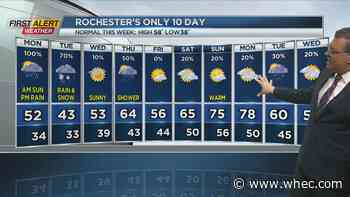 First Alert Weather: Rain and snow on the way later today and tonight