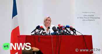 Marine Le Pen wil Frankrijk weer uit militair commando van NAVO halen en betere samenwerking met Rusland na oorlog - VRT NWS