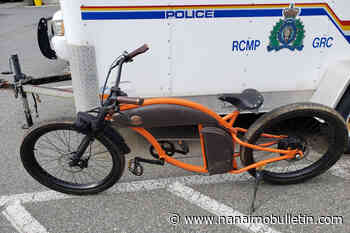 Nanaimo RCMP seize suspected stolen e-bike