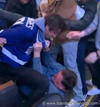 Maple Leafs fan pummels man for allegedly touching woman - Standard Freeholder