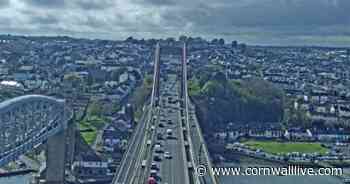 Tamar Bridge crash causes traffic to queue on A38 - live updates - Cornwall Live