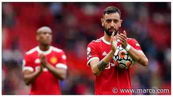 Manchester United midfielder Bruno Fernandes unhurt in car accident - Marca English