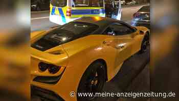 Polizei stoppt 300.000-Euro-Ferrari – weil Besitzer Versicherung nicht zahlt