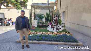 Anche Andora a fior d'Albenga Con una aiuola ispirata al film “il postino” - L'Eco - il giornale di Savona e Provincia