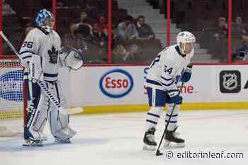 Toronto Maple Leafs: Another Young Defenseman Headed for Exit Door - Editor in Leaf