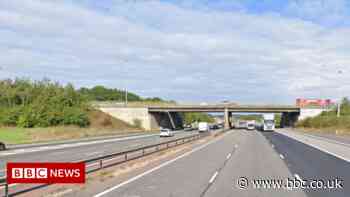Man in his 30s dies after single-vehicle motorway crash