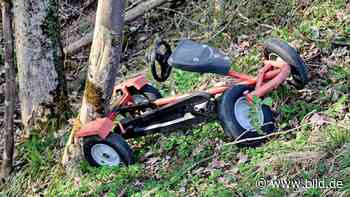 Dramatischer Unfall in Alpen: Mädchen mit Kettcar 45 Meter ab | Regional - BILD