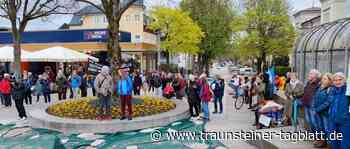 Traunstein: Friedensaktivisten waren auf Traunsteins Straßen unterwegs - Traunsteiner Tagblatt
