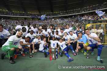 📷 Feestvierend AA Gent na bekerwinst tegen Anderlecht