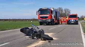 Motorradfahrer verunglückt tödlich bei Überholvorgang bei Bad Feilnbach