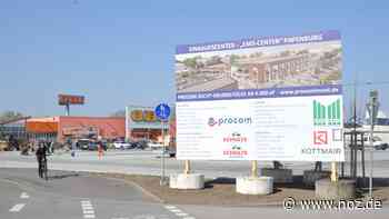 Parkplätze werden schon genutzt: Vorbote für neues Ems-Center in Papenburg steht - NOZ