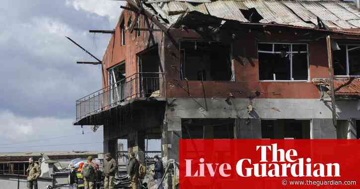 Russia-Ukraine war: seven killed in strikes on Lviv; Putin says sanctions have ‘impacted businesses’ – live