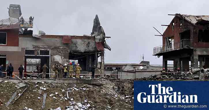 Russia fires missile barrage at Ukraine in ‘softening up’ before Donbas push