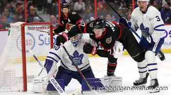 Mark Giordano sends Maple Leafs past Senators 5-4 in overtime - Lethbridge News Now