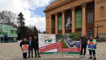 Mehr Miteinander statt Gegeneinander: Kundgebung der Freien Wähler gegen Blockabfertigung in Innsbruck