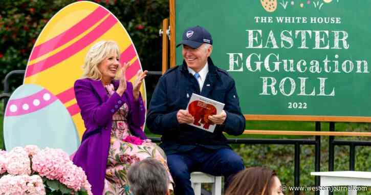 'They're Treating Him Like a Dog': Jill Biden Pats Joe Biden on Hand and Tells Him 'Just Stay'
