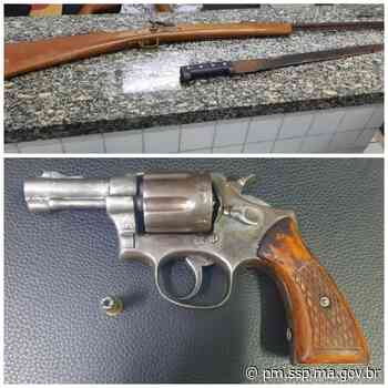 Duas armas de fogo são apreendidas pela PM nas cidades de Bacabal e São Luís Gonzaga do Maranhão • PM/MA - Polícia Militar do Maranhão - SSP/MA (.gov)