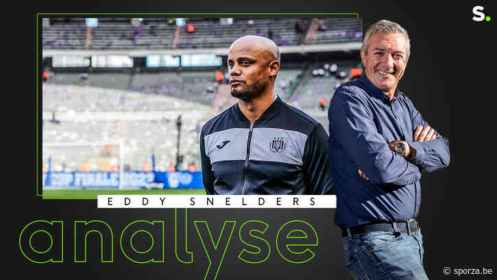 Eddy Snelders zag onherkenbaar Anderlecht in finale: "Zelfs Kompany heeft druk niet onder controle" - sporza.be