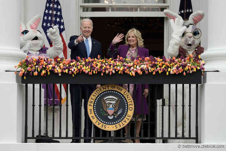 Rain Dampens 1st White House Easter Egg Roll Since 2019