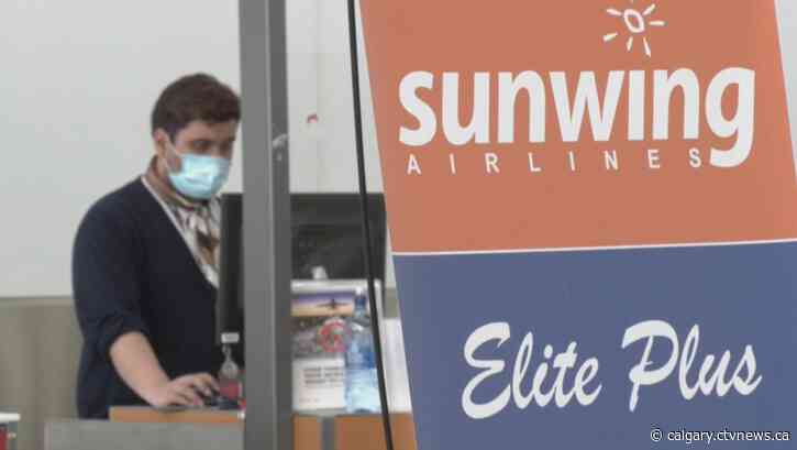 'Not the greatest feeling': Calgary travellers delayed by Sunwing's network issue