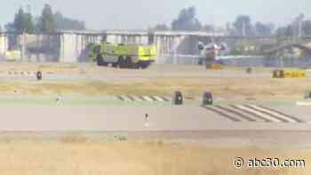 American Eagle flight forced to make emergency landing in Fresno after windshield breaks midflight