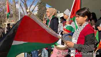 'It's really ugly': Edmonton rally decries latest violence against Palestinians - CTV News Edmonton