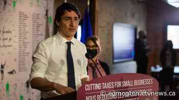 Prime minister visits Edmonton to promote budget, supports for small businesses - CTV News Edmonton