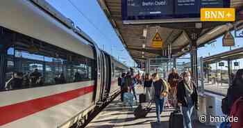 Schilder und Personal helfen in Rastatt während der Bahnsperrung - BNN - Badische Neueste Nachrichten